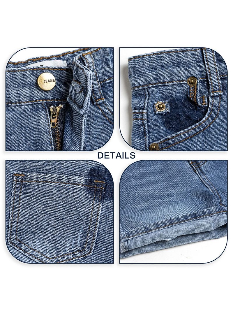 Children's clothing American denim shorts - Image 5