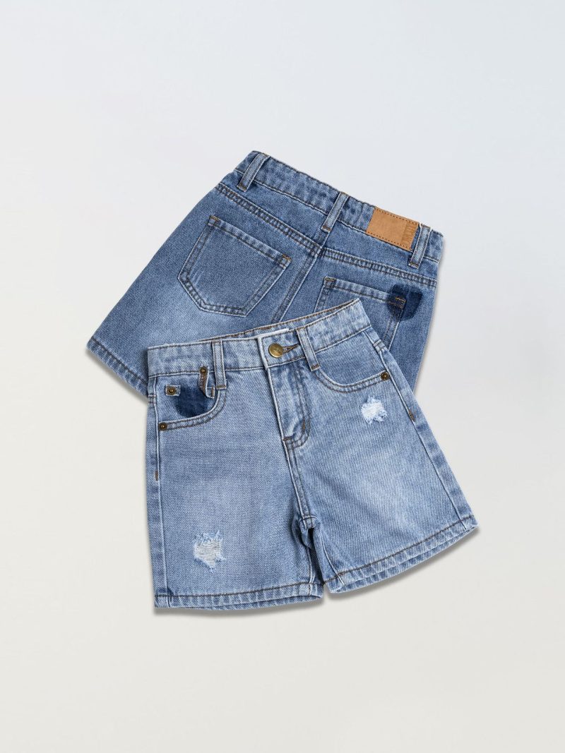 Children's clothing American denim shorts - Image 4